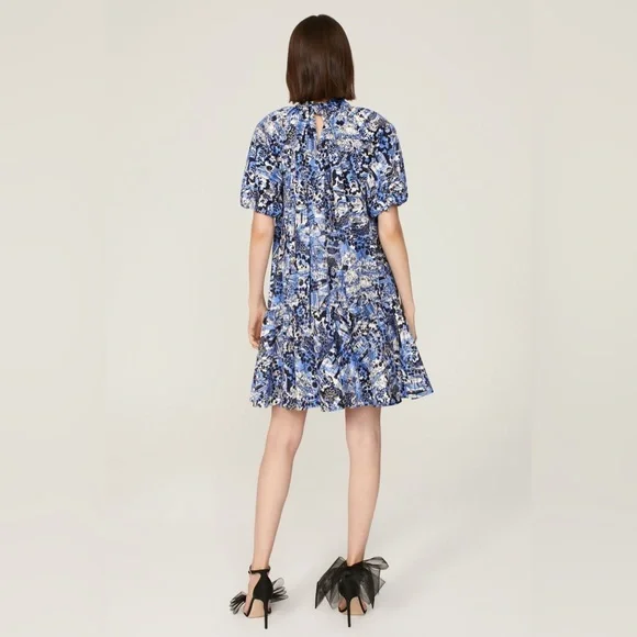 Kate Spade Blue and Black Mini Dress - Picture 5 of 9